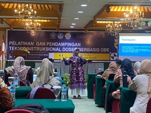 UNISRI Gelar Pelatihan Teknik Instruksional Dosen Berbasis OBE untuk Meningkatkan Kualitas Pendidikan