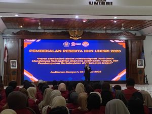 1.472 MAHASISWA UNISRI SIAP KKN 2026: DIBEKALI FILOSOFI, PPKS, HINGGA POTENSI DESA SRAGEN